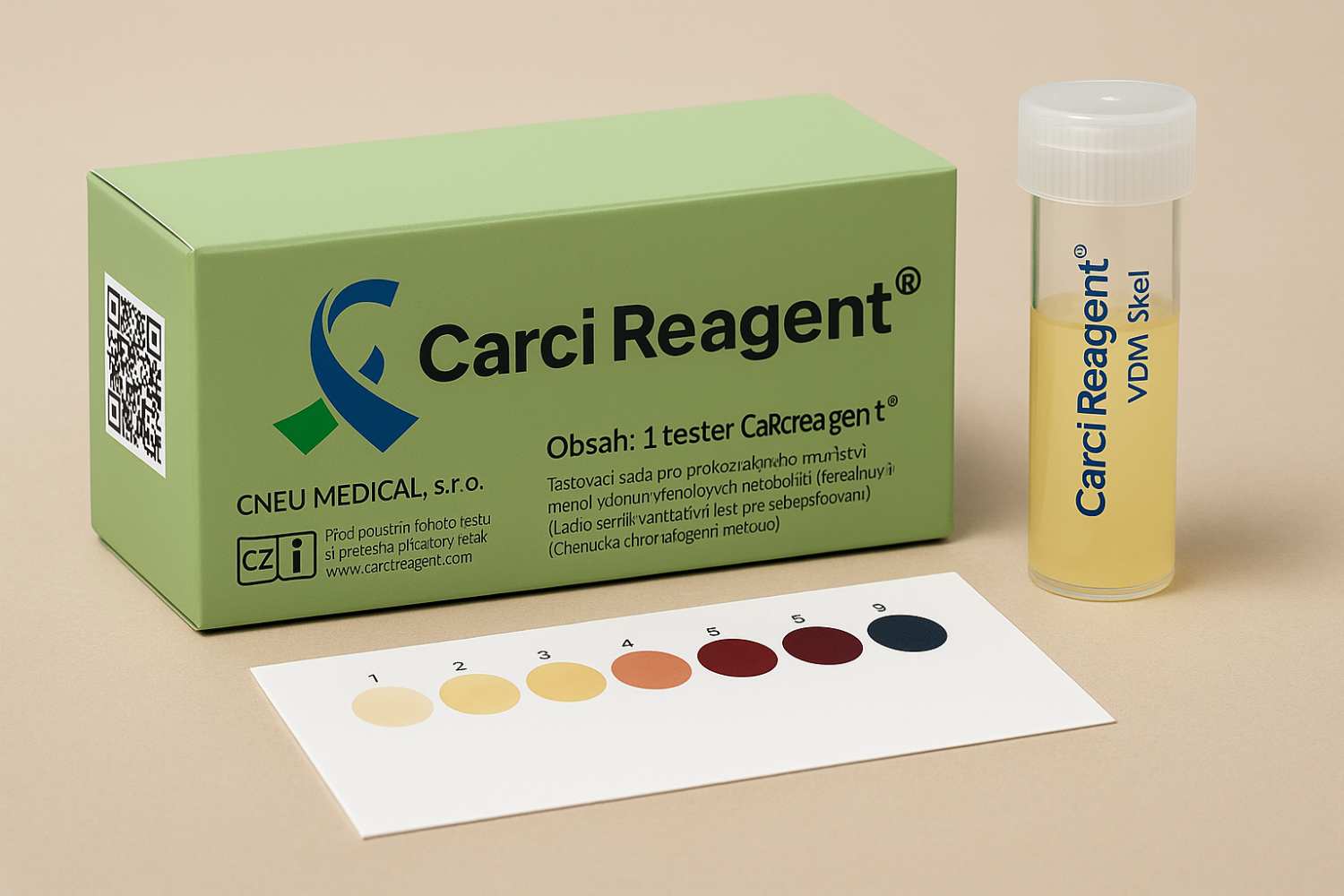 Návod na použití testu Carci Reagent®