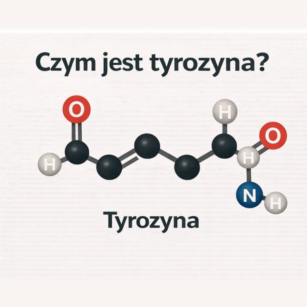Tyrozyna vs L tyrozyna – różnica między biomarkerem diagnostycznym a suplementem diety